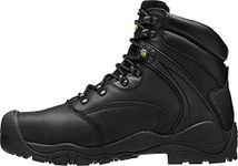 KEEN Utility Men's Louisville 6" Steel Toe Work Boot,Black,9.5 D US