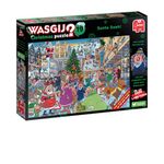 Jumbo, Wasgij Christmas 19 - Santa Dash, Jigsaw Puzzle for Adults, 2 x 1000 Piece