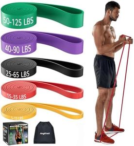 AugKnot Resistance Bands, Pull Up Exercise Bands, Workout Bands for Fitness Training, Body Stretching, Physical Therapy, Muscle Training