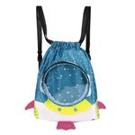 Drawstring Swimming Bags For Kids Boys Girls Gym Backpack with Wet Compartment Waterproof Sport String Bag Nursery Bag Children Travel Bag For School, Camping, Hiking, Gym, Gifts