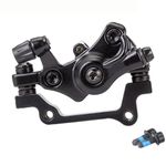Bicycle Disc Mechanical Brake Calipers Rear disc brake Universal Black Aluminum Alloy Outdoor Cycling Bike Mechanical Disc Brake Rear Caliper F180 R160