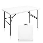 HYMnature Folding Table 4ft Heavy D