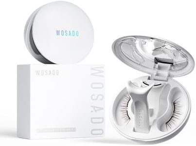 WOSADO Magnetic Eyelashes with Applicator Kit, [V28 Sedona Trail] Reusable Magnetic Lashes without Eyeliner, Glue-free False Lashes, Waterproof, Lightweight, Suit for Natural Makeup