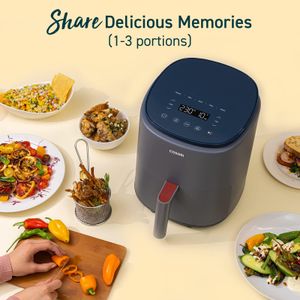 COSORI 3.8L Air Fryer Lite – Grey Compact Healthy Cooker