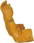 Atlas 772 26-inch Nitrile X-Large Elbow Length Chemical Resistant Yellow Gloves