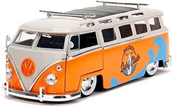 Punch Buggy Slug Bug 1:24 1962 Volkswagen Bus Die-Cast Car, Toys for Kids and Adults