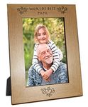 Worlds World's Best PAPA 6x4 Photo Picture Frame Novelty Gifts Keepsake For Birthday Fathers Day