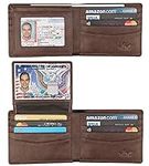 HIMI Wallet for Men-Genuine Leather