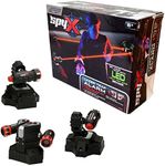 SpyX Lazer Trap Alarm For Kids - Protect Yourself With Invisible LED Trip Wire Beams For Fun Spy Missions - Includes 2 Super Bright Beams and Receiver Alarm, 6+ Years