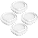 ASPECTEK Bed Bug Trap, Bed Bug Interceptor, Bed Bug Traps (Pack of 4). Flea Traps, Safe Eco Friendly, Bed Bug Eliminator (White)