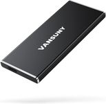 Vansuny 2TB Portable External SSD, USB 3.1 Gen2 540MB/s High-Speed Data Transfer, Metal USB C Mini Portable External Solid State Drive for PC, Laptop, Phones and More