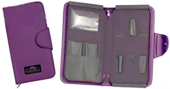 Kenchii Shear & Scissor Case Hold 5 Beauty or Grooming Shears (KEL5Z-PURPLE)