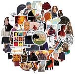 62Pcs Classic American TV Show Series Stickers Pack | Vinyl Waterproof Funny Decals DIY Sticker for Kids, Teens, Adults Party Supply, Phone, Laptop, Water Bottle, Skateboard Computer Decal