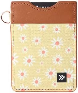 Thread Wallets Slim Minimalist Elastic & Leather Vertical Wallet with RFID for Men & Women | Small Credit Card Holder for Front Pocket (Chelsea)