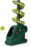 Furlihong 3819BH Portable Tennis Ball Machine – 5 Adjustable Angles, 2 Power Levels, 4 Serve Intervals, Up to 30 MPH, for All Skill Levels Training