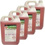 4 x 5 Litre Cherry Fragrance Pet Ke