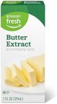 Amazon Fresh, Butter Extract with other Natural Flavors, 1 Fl Oz (Previously Happy Belly, Packaging May Vary)