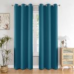 Black And Blue Curtains