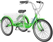 H&ZT 3 Wheeled Bikes for Adults, Tr