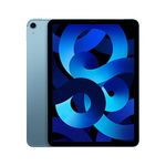 Apple iPad Air (5th Generation): with M1 chip, 27.69 cm (10.9″) Liquid Retina Display, 64GB, Wi-Fi 6 + 5G Cellular, 12MP front/12MP Back Camera, Touch ID, All-Day Battery Life – Blue