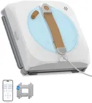 GNOVEL Window Cleaning Robot with 8000Pa, 2025 Upgraded Window Cleaner Robot with Intelligent Path Planning, 15-Stage Anti-Fall, App/Remote Control for Glass, Edge Detection System, Tile & Windows