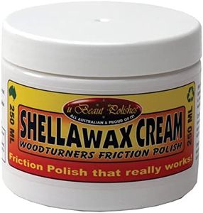 Penn State Industries U-Beaut Polishes PKSWAX250 Shellawax Cream Friction Polish Woodturner's Finish