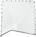 Soozier 6' x 6' Folding Lacrosse Goal, Backyard Lacrosse Net with Steel Frame, Soccer & Lacrosse Training Equipment for Kids, Youth, Adults