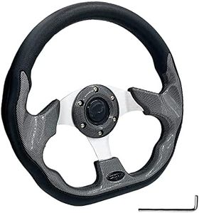 12.5 inch Golf Cart Steering Wheel For Golf Cart Club DS and Precedent Yamaha EZGO Steering Wheel (5156F)