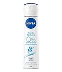 NIVEA Fresh Natural Deodorant Spray (150 ml), Deodorant without Aluminium (ACH) with 48-Hour Protection and Gentle Care, Deodorant with Unique Infinifresh Formula for Long-Lasting Freshness