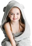 Natemia Premium Hooded Baby Bath Towel - Award Winning Baby Towels with Hood Made Using 100% Organic Cotton from Turkey, Baby Towels for Newborn, Hooded Baby Towels Girl, Baby Bath Towels Hooded