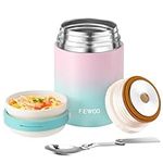 FEWOO Food Thermos, 20oz Insulated 