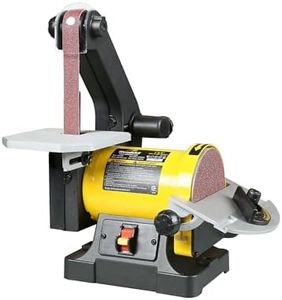 Woodskil Belt Sander, 1 in. x 30 in. Belt Sander and 5 in. Disc Sander, Disc Belt Sander for Woodworking, Bench Sander Upgraded Model