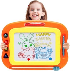 Magnetic Drawing Board Toddler Toys for Boys Girls, 17 Inch Erasable Doodle Board for Kids Colorful Etch Education Sketch Doodle Pad Toddler Toys for Age 3 4 5 6 7 Year Old boy Girl