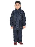 FabSeasons Boy's Solid Rain Coat (IN, Age, 9 Years, 10 Years, Regular, Blue)