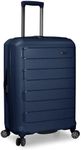 Traveler's Choice Pagosa Indestructible Hardshell Expandable Spinner Luggage, Navy, Check-in Only, Pagosa Indestructible Hardshell Expandable Spinner Luggage