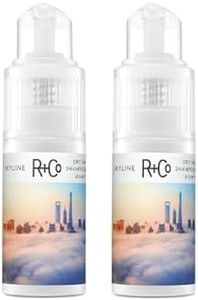 R+Co Skyline Dry Shampoo Powder – Oil-Absorbing, No Residue Dry Shampoo for Refreshing Hair Between Washes – Adds Volume & Texture for All Hair Types – Fresh Scent – 1 oz (Pack of 2)