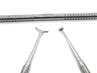 ADDLER Dental T- Burnisher + Egg Burnisher Double Ended. Solid Premium 6 MM. Life Time Anti Rusting Warranty.