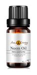 Aroma Energy Neem Oil (10ml) - Base/Carrier Oils, Pure & Natural, Perfect for Massage or diluting Essential Oils