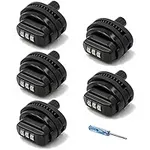 RioRand 3-Digit Combination Gun Lock Compatible with Pistols, Rifles, Shotguns(5pcs)