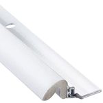 Simply Conserve KC600W-84 Door Weatherstrip Kit, White, 84-Inch