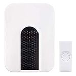 Wireless Basic White Plug-In Doorbe