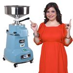 Jaisinghani Group 2 HP Stone Flour Mill | Table Top Atta Chakki for Home Use | Heavy Duty Grain Grinder for Wheat, Rice, Millet, Spices |Aluminium Body| 8-11 Kg/Hour Grinding Capacity
