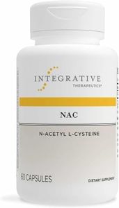 Integrative Therapeutics NAC Supplement (N-Acetyl L-Cysteine) – Supports Cellular Antioxidant Pathways* - 60 Capsules
