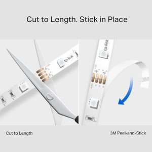 Tapo Smart LED Strip Light, 5m – Customizable Color Lighting
