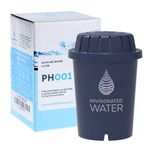 PH001- Blue Alkaline Water Filter – Replacement Water Filter by Invigorated Water – Water Filter Cartridge - for Invigorated Living Pitcher, 96 Gallon Capacity (1 Pack)