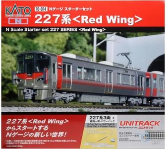 KATO N Gauge Starter Set 227 Series Red Wing 10-014 Model Railway Introduction Set