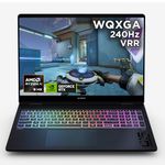 HP OMEN MAX 16" Gaming Laptop | AMD Ryzen™ AI 9 HX 375 Processor | 32GB RAM | 1TB SSD | NVIDIA GeForce RTX 5070 Ti Graphics | 240 Hz VRR 2.5K WQXGA Display | AMD FreeSync | Windows 11 | 16-ak0001sa