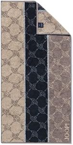 Joop! Handtücher Signature Cornflower Stripes 1657 Graphit - 70 Duschtuch 80x150 cm