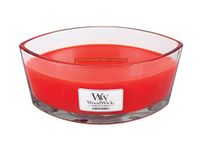 WoodWick Ellipse Scented Candle, Crimson Berries, 16oz | Up to 50 Hours Burn Time, Christmas | Holiday Candle