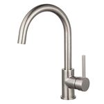 Kingston Brass LS8238DL Concord Single-Handle Vessel Faucet, Brushed Nickel